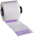 Brady PTL-33-427-PL TLS 2200 and TLS PC Link 1.5" Width x 4" Height, B-427 Self-Laminating Vinyl, Matte Finish Purple/Translucent Label (100 per Roll)