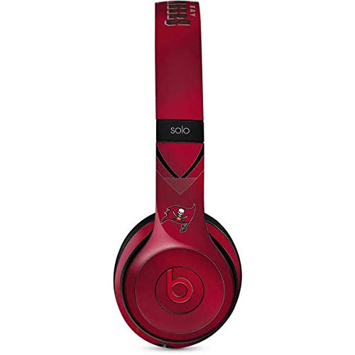 Skinit Decal Audio Skin Compatible with Beats Solo 3 Wireless - Officially Licensed NFL Tampa Bay Buccaneers Team Jersey Design