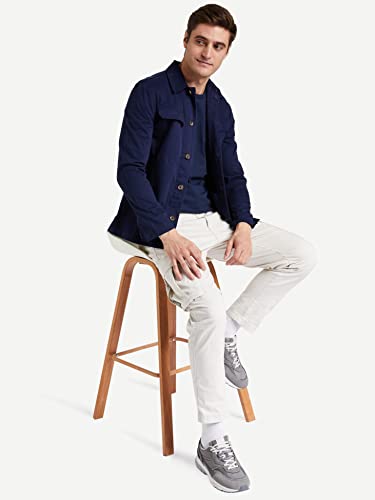 Image of Amazon Brand - Symbol Men's Solid Cotton T Shirt | Round Neck | Half Sleeve | Plain-Regular Fit (Available in Plus Sizes)