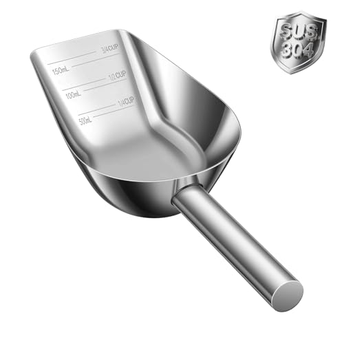 Vaso medidor acero inoxidable 3/4 taza capacidad miniatura 1