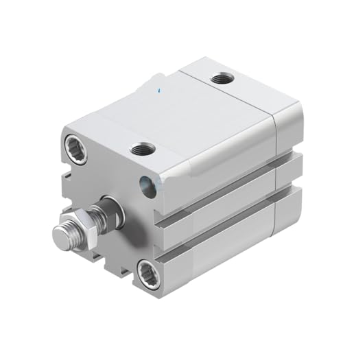 Cylindre compact ADN-12 à double effet avec amortissement de fin de course - 2