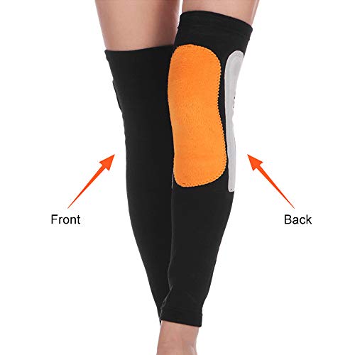 Joelheiras, Andoer Joelheiras de inverno quente joelheiras mangas compridas térmica para pernas supo