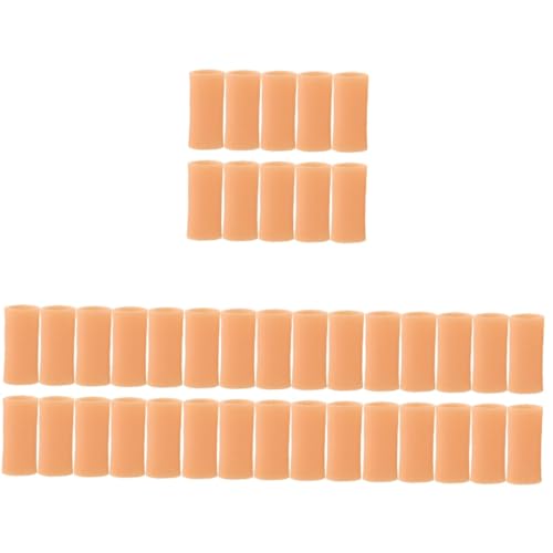FOMIYES Sets Finger Sleeves Protectors Anti-wear Joint Cover Finger Support for Typing Gaming Silicone Pairs