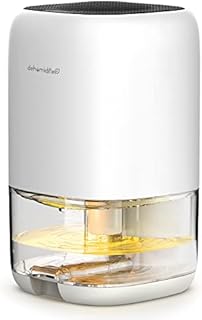 Nessbase Small Dehumidifier 2100 Cubic Feet (260 sq ft) Mini Dehumidifier Portable Dehumidifiers