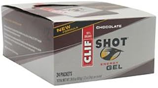 Clif Shot Energy Gel Chocolate - 24-1.2 oz (34g) packets
