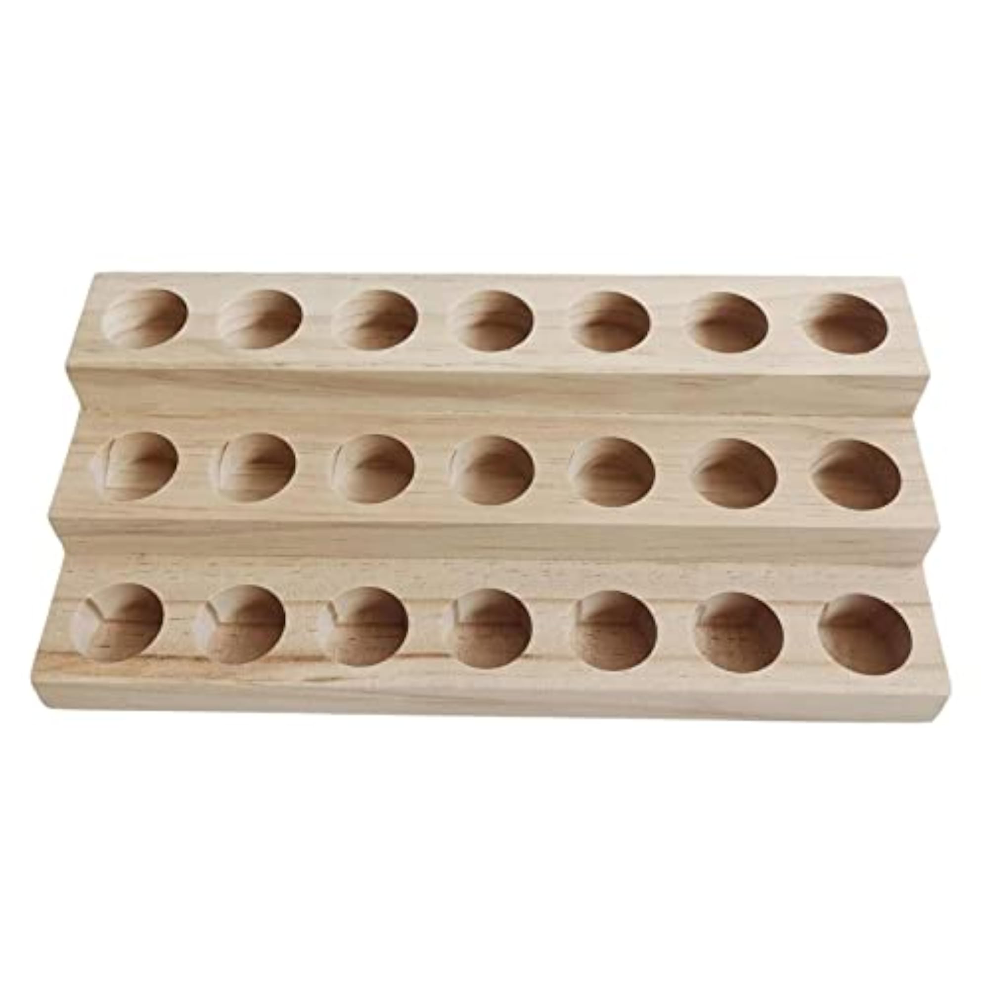 Wooden Essential Oil Storage Rack for 10ml Bottles
