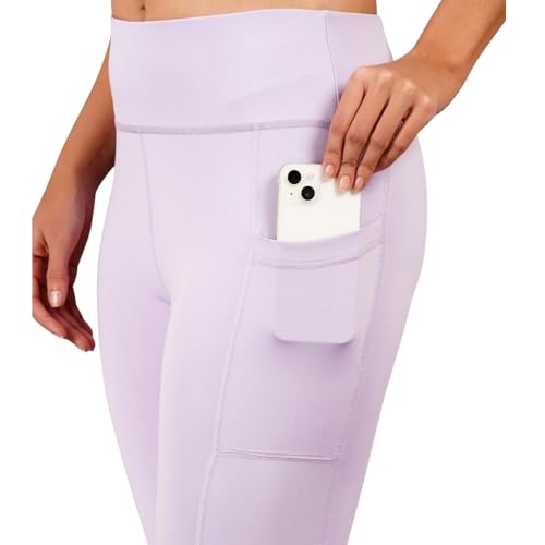 Image of NINQ high Waist Women Gym Compression Pants for Workout with Pocket, Yoga & Exercise, Active Wear Legging Sports Tights Trousers with Comfortable Fit for Running, Jogging & Training