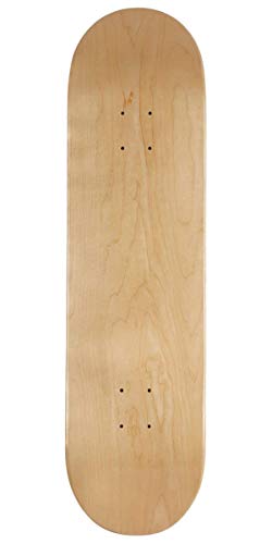 Image of CCS Logo Blank Skateboard Deck - Natural Wood /Colors /Multiple Sizes (Natural Wood, 7.00 inch)