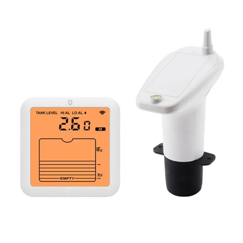 Image of Enakshi Water Liquid Depth Level Meter Liquid Level High /Low Alarm Water Level Gauge Business & Industrial