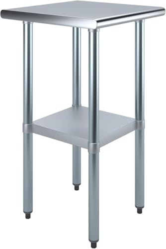 Express KitchQuip NSF-Certified Heavy-Duty Stainless Steel Prep Table – 20″