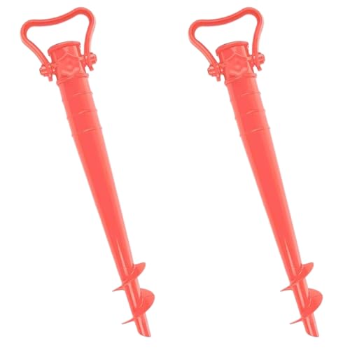 Aquadelos X2 Clavafacil Sombrilla Playa. Clava Sombrilla Playa. Pie De Parasol Resistente Ligero Duradero. Soporte para Clavar Ideal Accesorios Playita.