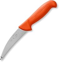 F. Dick Gekrösemesser/Jagdmesser ErgoGrip (Klinge Messer 12 cm, Messerstahl rostfrei, 56 HRC) - 82139121-53 - Orange