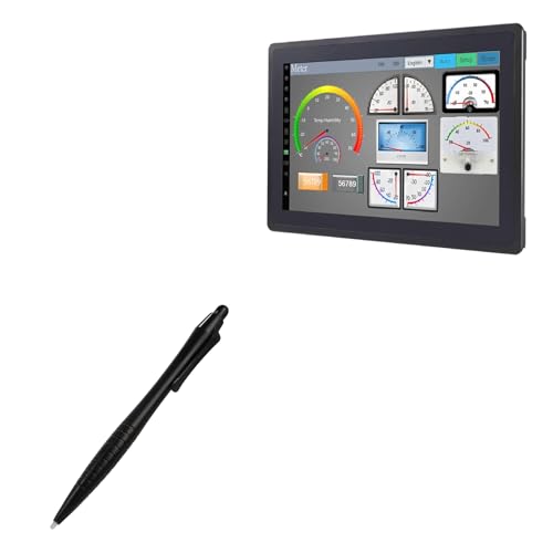 BoxWave Stylus Pen Compatible with Arestech TPM-3515RW Full HD IP65 Industrial Monitor (15.6 in) - DirectTip Resistive Stylus, DirectTip Resistive Stylus - Jet Black