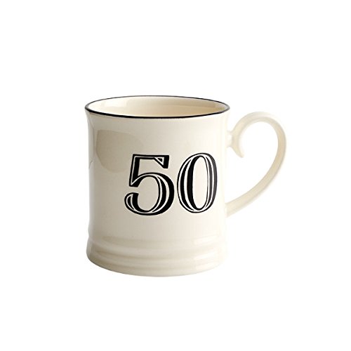 Fairmont & Main Quips & Quotes – Taza de Cerveza – 50, Crema
