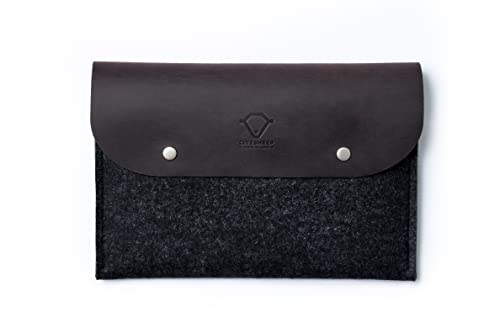 iPad Pro Sleeve iPad Sleeve 11 Inch iPad 10.2 Sleeve 9th 8th 6th 5th 4th Generation 2022 2021 2020 10.2 10.5 10.9 11-inch Also available for iPad with Smart Magic Keyboard Folio. Genuine Leather - Image 2