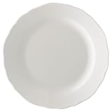 mikrowellengeeignet Hutschenreuther 02013-800001-10019 Maria Theresia Frühstücksteller 19 cm mit Fahne, weiß