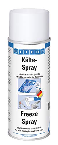 WEICON Kälte-Spray 400 ml gezieltes Abkühlen auf bis zu -45C 11610400