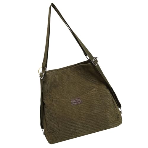 Sac à bandoulière tendance vert pour femme active à vélo ou au bureau