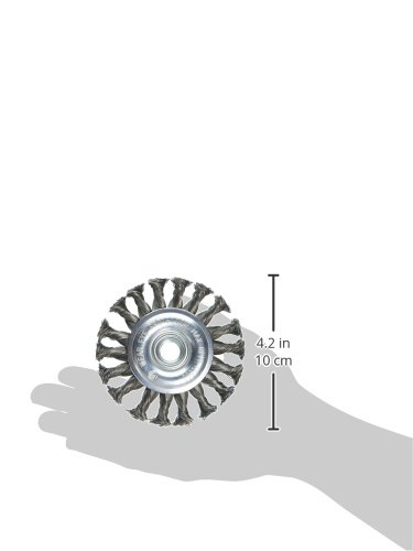 Image of Firepower 1423-2113 Standard Twist Carbon and Stainless Steel Wire Wheel Brush 4-Inch Diameter