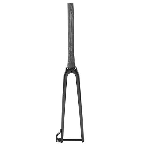 HOSEONFNカーボンファイバーテーパーフロントハードフォーク用自転車ロードバイク700Cバレルシャフトバー3K光沢