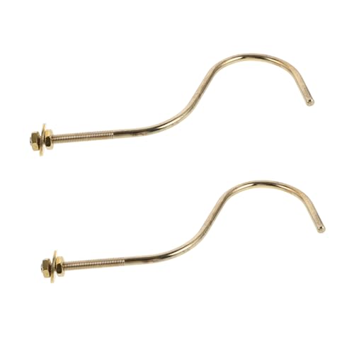 ABOOFAN 2Pcs Multi Function Snooker Hooks Stylish Pool Rack Accessories for Convenient Cue Storage for Billiard and Home Tables Compatible with Cues