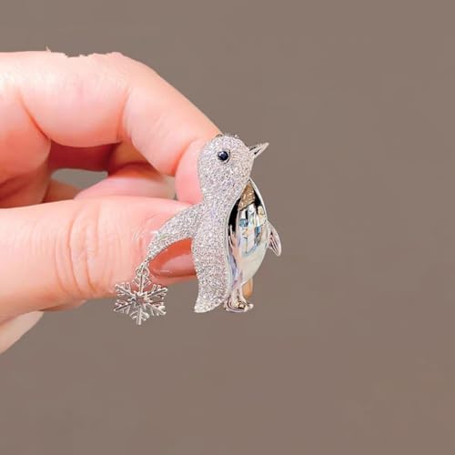 Image of Fashion Cute Crystal Animal Brooch Pins for Women Girls Cat Bird Corsage accessory Pin delicate accessory Party Ceremony