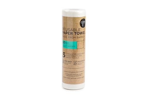 Core Kitchen 1 Pack Reusable Bamboo Paper Towels