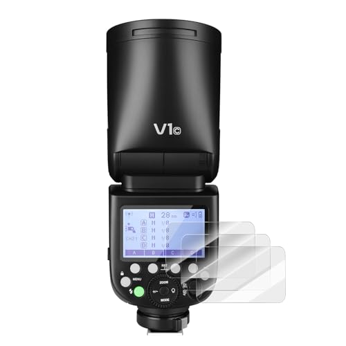 SUPON �X�N���[���v���e�N�^�[ Godox V1 V850III V860III TT685II �t���b�V���p 3�p�b�N