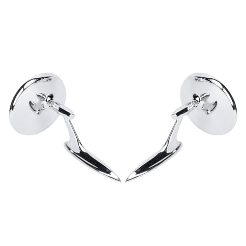 Rétroviseurs Extérieurs Ronds Classiques 1963-1965 Rétroviseur Extérieur Vintage Impala Corvair Bel Air Nova Remplacement de Rétroviseur de Voiture