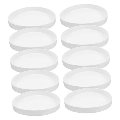 Abaodam Wooden Stake Protection Covers 10pcs Dock Pole Caps White Durable Small Piling Caps for Replacement