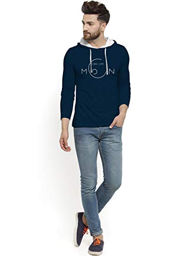 Image of BULLMER Men's Cotton Hooded Neck Hoodies