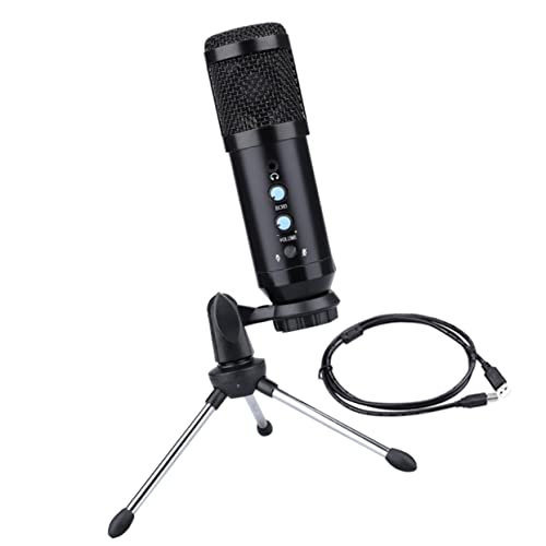 NUOBESTY 1 Ensemble Microphone USB à Condensateur avec Trépied Kit de Microphone pour Gaming Streaming et Conférences