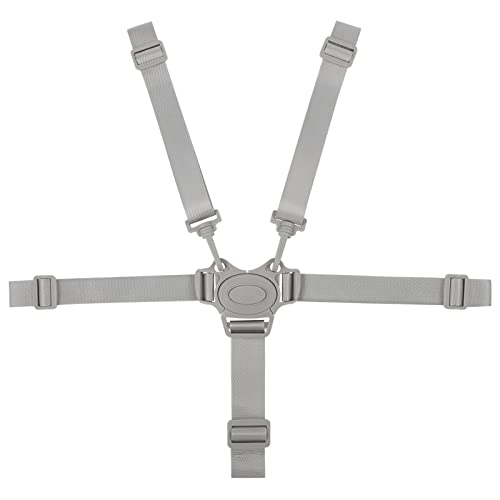 Popuppe High Chair Harness Replacement,Universal Baby Trend High Chair Replacement Straps,Adjustable 5 Point Harness Belt Suitable for Children Kid Pushchair,Pram Buggy and High Chair