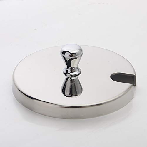 Sizikato Clear Glass Condiment Pot with Lid and Spoon, Home Kitchen Sugar Bowl Salt Bowl