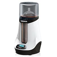Baby Brezza - Safe &amp; Smart Bottle Warmer Flaschen- und Babykostwärmer - 2 Heizfunktionen eine für Muttermilch und eine für Säuglingsmilch - Bluetoothverbindung