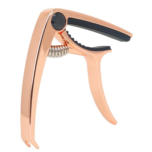 Toddmomy Metal Guitar Capo Tension Guitar Tuning Accessory for Acoustic Electric Guitars Professional Clip for Easy Performance Versatile Play