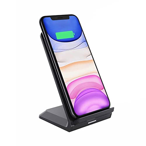 Nillkin Fast Wireless Charging Stand Pro Upto 15W Qi Compatible Dual Coils Wide Range Stable Mount Black Color