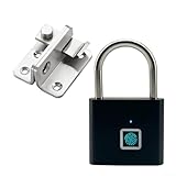 Installation rapide et simple : le verrou comprend des trous pré-percés et des vis pour une installation facile sur différentes surfaces sans avoir besoin d'outils.