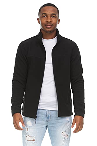 Swiss Alps Mens Full Zip Performance Polar Fleece Jacket Sweatshirt with Pockets4