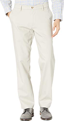 Image of Dockers Mens Straight Fit Signature Lux Cotton Stretch Khaki Pant
