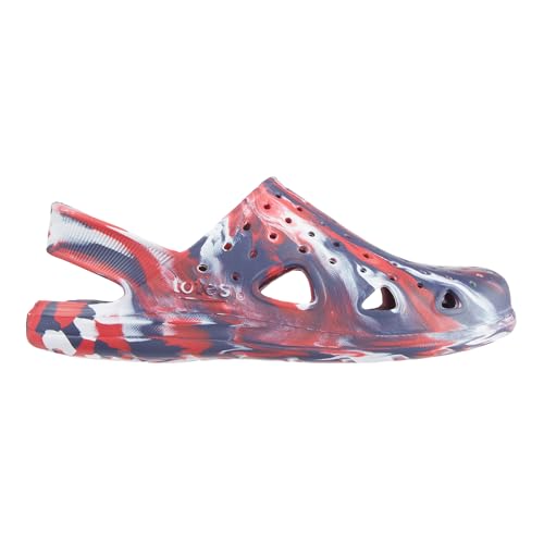 Image of Totes Kids' Everywear Lightweight Waterproof Contoured Splash and Play Clog Sandals with Strap