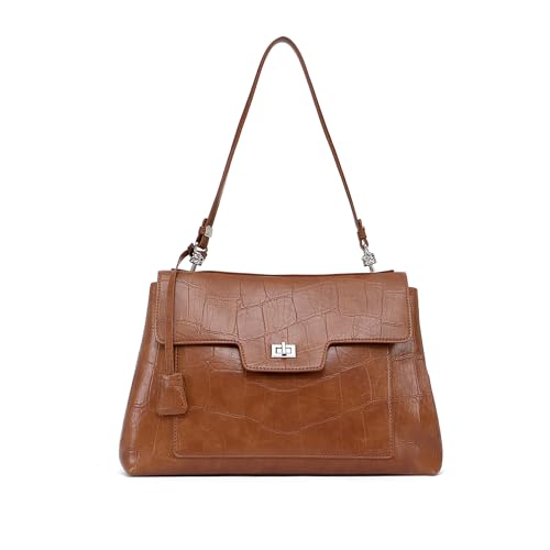 Image of NEWBELLA Small Shoulder Bags for Women - Trendy Underarm Purse & Crossbody Handbag for Daily Commute & Evening