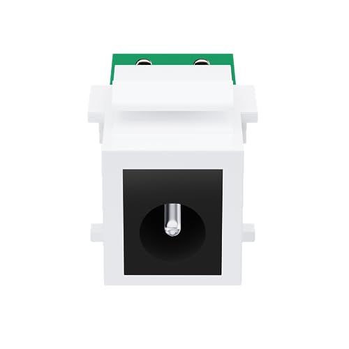 Conector DC Keystone 5.5mm x 2.1mm 12V Pack 5 miniatura 2