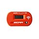 SCAR Betriebsstundenzähler Vibrationen Moto Cross Enduro Quad Moto kompatibel mit YAMAHA KTM HONDA KAWASAKI SUZUKI HUSQVARNA - Orange