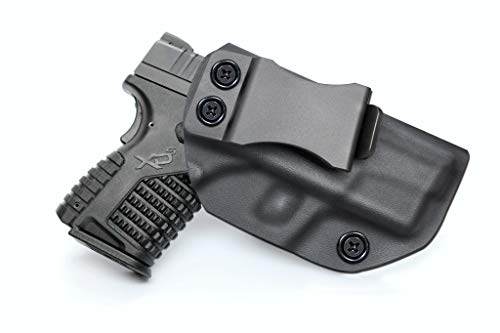 IWB KYDEX Holster, Fit Springfield XD-S 3.3" 9mm/.40S&W/.45ACP, Inside Waistband - Adjustable Cant