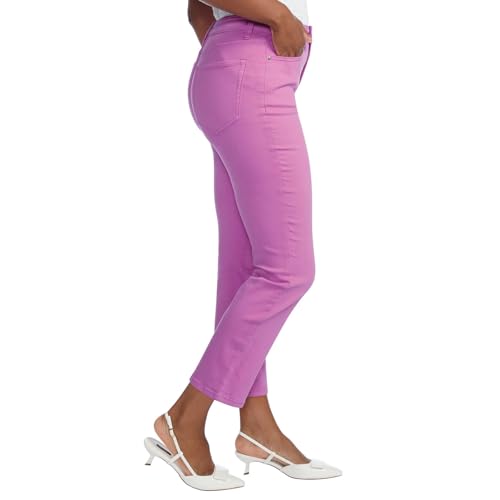 Masseys High-Rise Colored Straight Leg Jean2