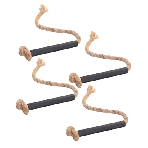 BESPORTBLE 4pcs Fire Starter Rope Wax-Infused Camping Fire Lighter Ropes for Outdoor Cooking Instant Ignition Tool for Campfires Grills and Stoves