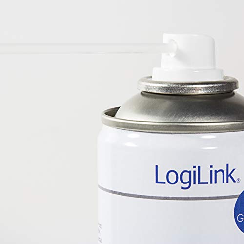 Logilink RP0001 Druckluftspray 400 ml zur Reinigung von Geräten