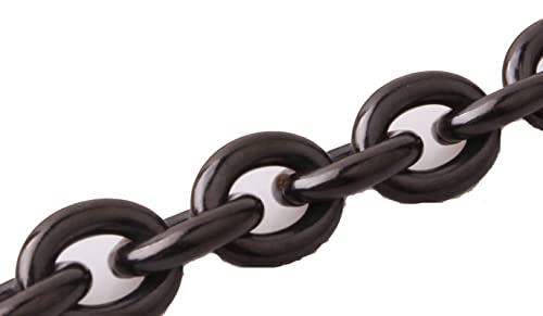 Collier chaîne en acier inoxydable massif, finitions de haute précision