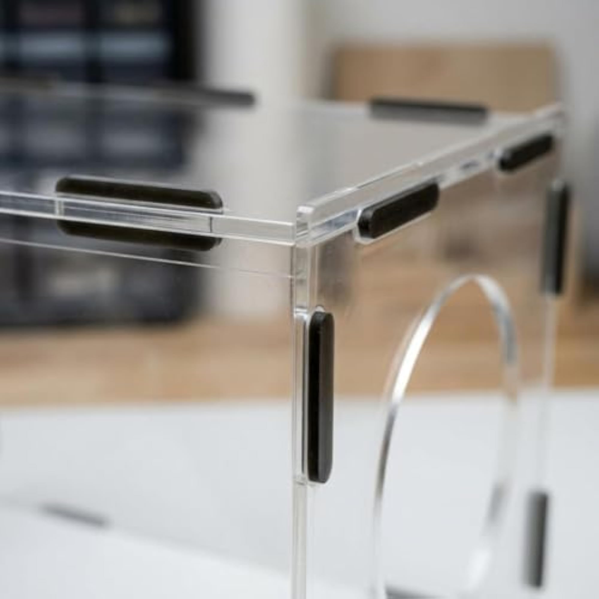 Transparent Rectangular Acrylic Dust Cover Box